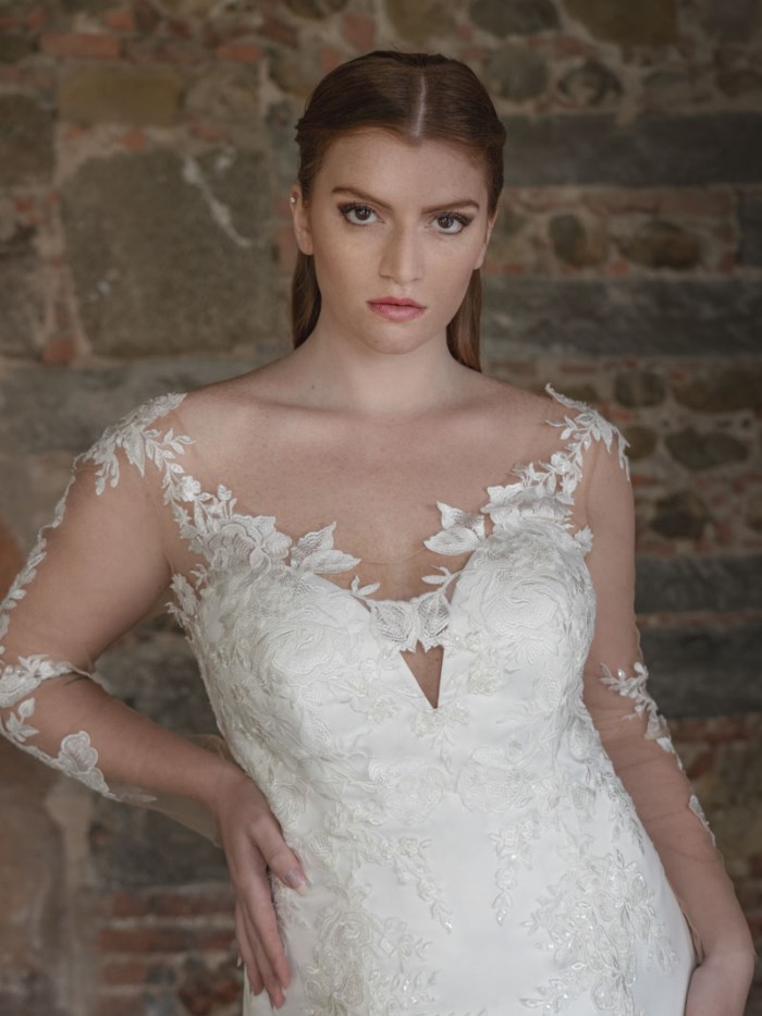 Curvy Wedding Dresses - LX095